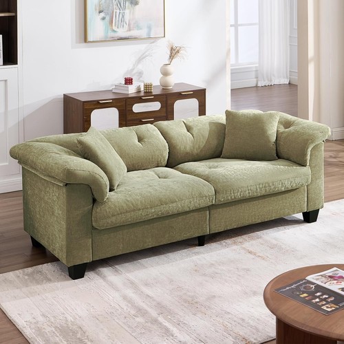 Wide seater sofa plush - 83", sofa,